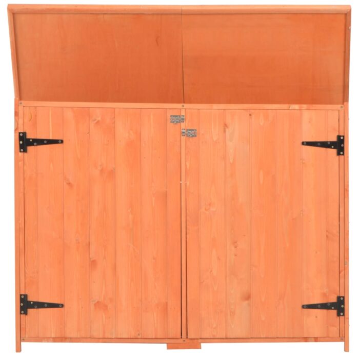 Abri de stockage de jardin 120x50x91 cm Bois – Image 4