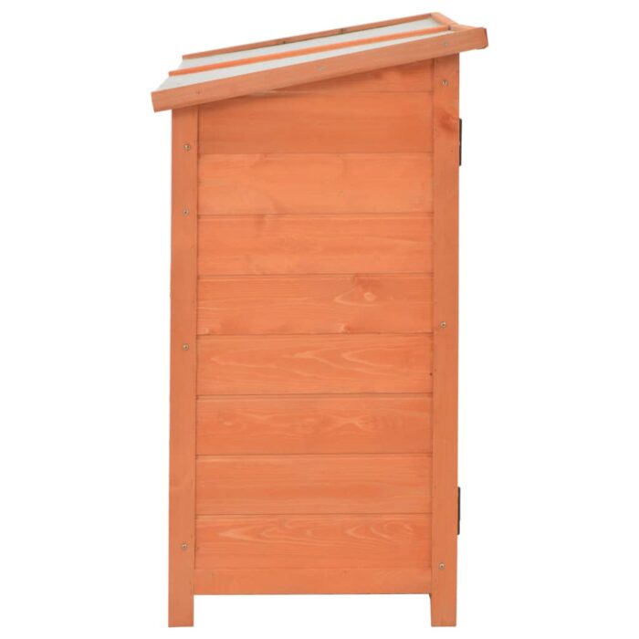 Abri de stockage de jardin 120x50x91 cm Bois – Image 6