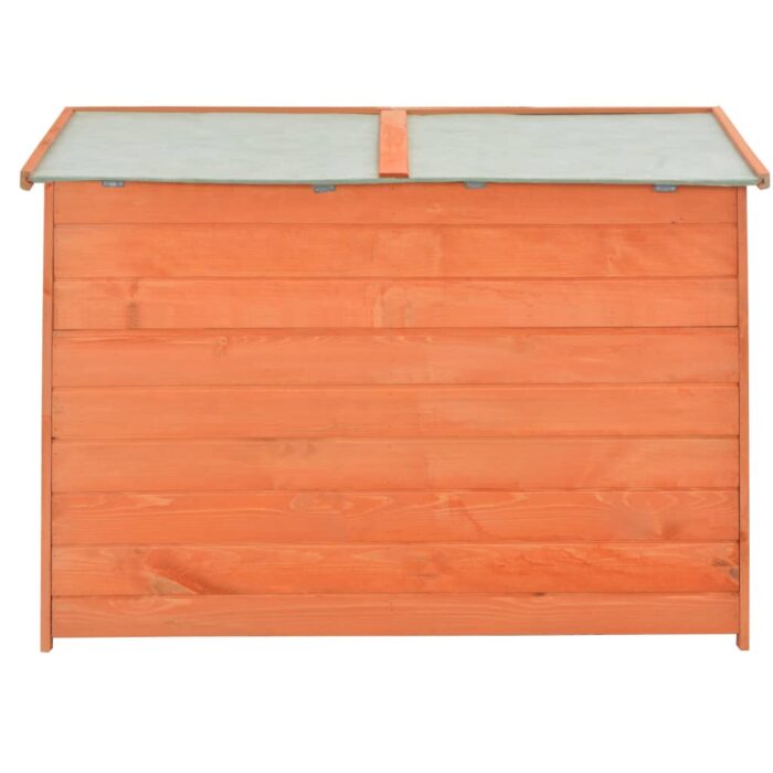 Abri de stockage de jardin 120x50x91 cm Bois – Image 7