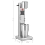 Appareil à milkshake Acier inoxydable 1 L – Image 9