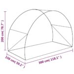 Serre 4,5 m² 300x150x200 cm – Image 11
