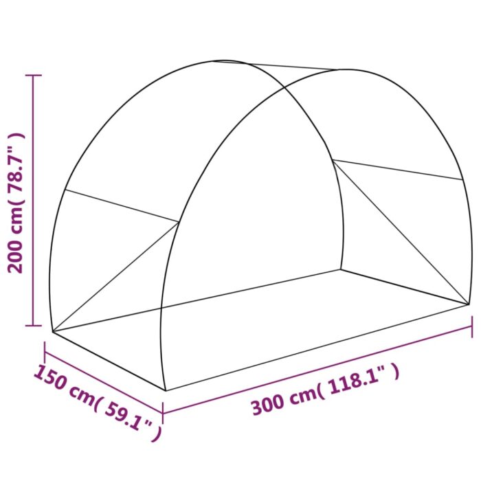Serre 4,5 m² 300x150x200 cm – Image 11