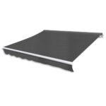 Auvent pliable motorisé 400 cm Anthracite