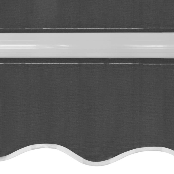 Auvent pliable manuel 450 cm Anthracite – Image 4