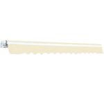 Auvent pliable manuel 400 cm Crème – Image 3