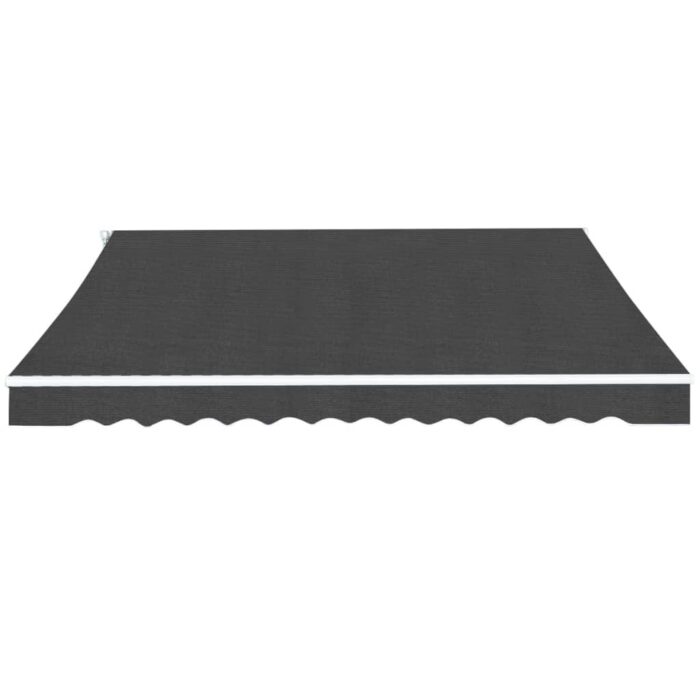 Auvent pliable manuel 400 cm Anthracite – Image 2