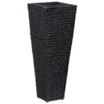 Lits surélevés 3 pcs Jacinthe d'eau Noir – Image 4