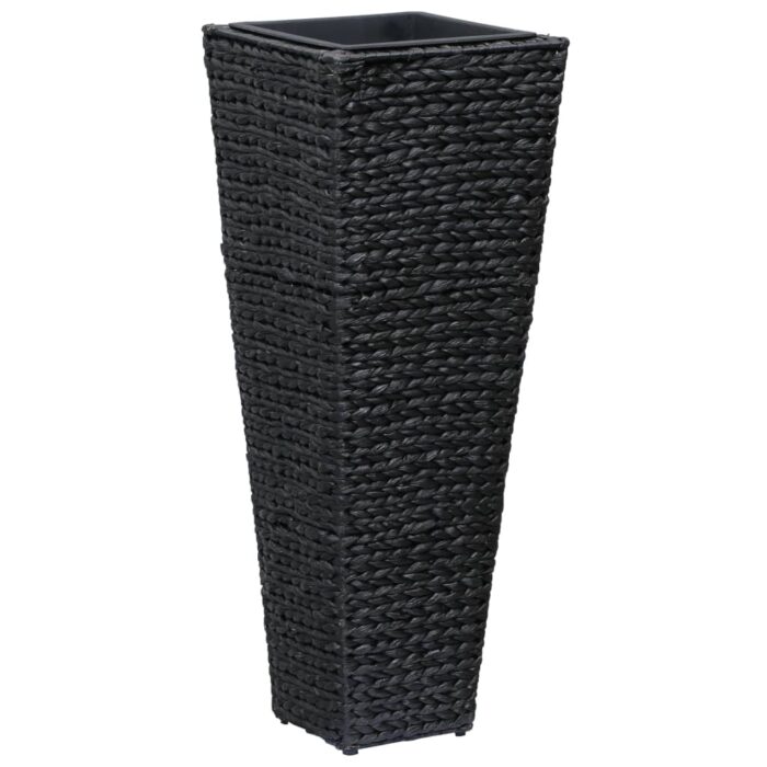 Lits surélevés 3 pcs Jacinthe d'eau Noir – Image 4