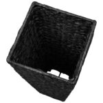 Lits surélevés 3 pcs Jacinthe d'eau Noir – Image 6