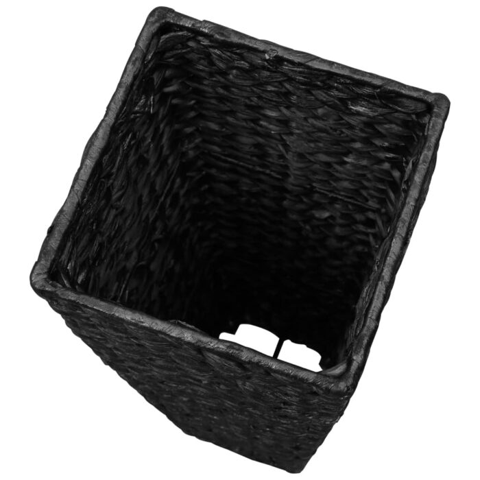 Lits surélevés 3 pcs Jacinthe d'eau Noir – Image 6