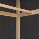 Garde-robe Gris 79 x 40 x 170 cm Tissu – Image 4