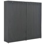 Garde-robe Gris 173x40x170 cm Tissu – Image 3