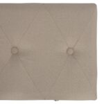 Tabourets de rangement lot de 3 Beige Tissu – Image 12
