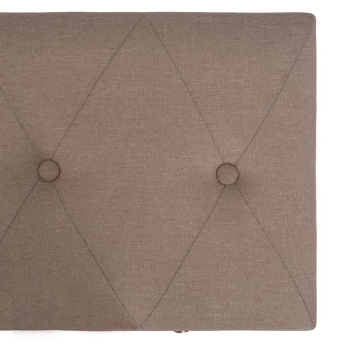 Tabourets de rangement lot de 3 Marron Tissu – Image 12