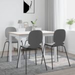 Table à manger Blanc et marron 114x71x75 cm Bois d'hévéa massif