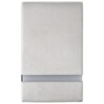 Appliques murales d'extérieur 2 pcs 35 W Argenté Rectangulaire – Image 4