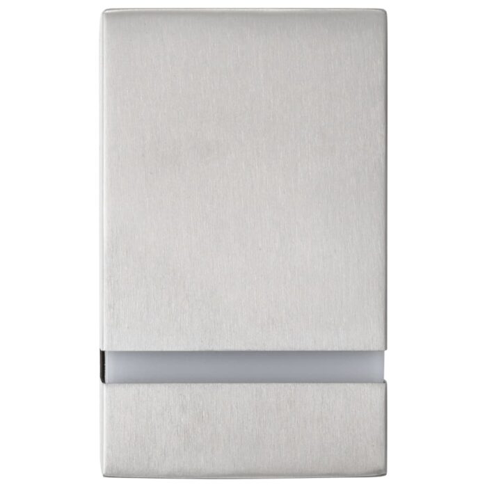 Appliques murales d'extérieur 2 pcs 35 W Argenté Rectangulaire – Image 4