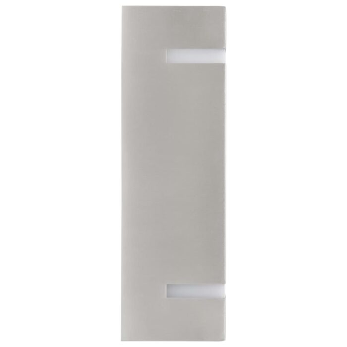 Appliques murales d'extérieur 2 pcs 35 W Argenté Rectangulaire – Image 3