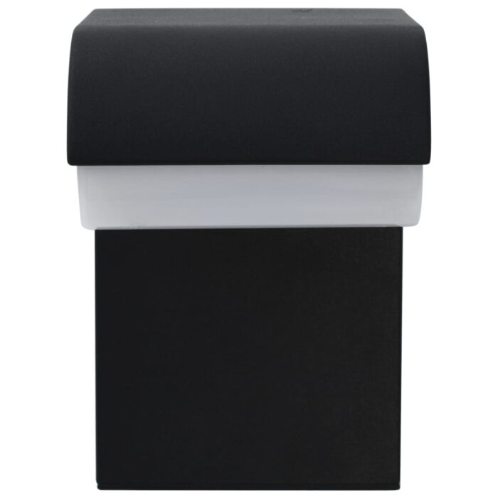 Applique murale LED d'extérieur 9 W Noir Ovale – Image 3