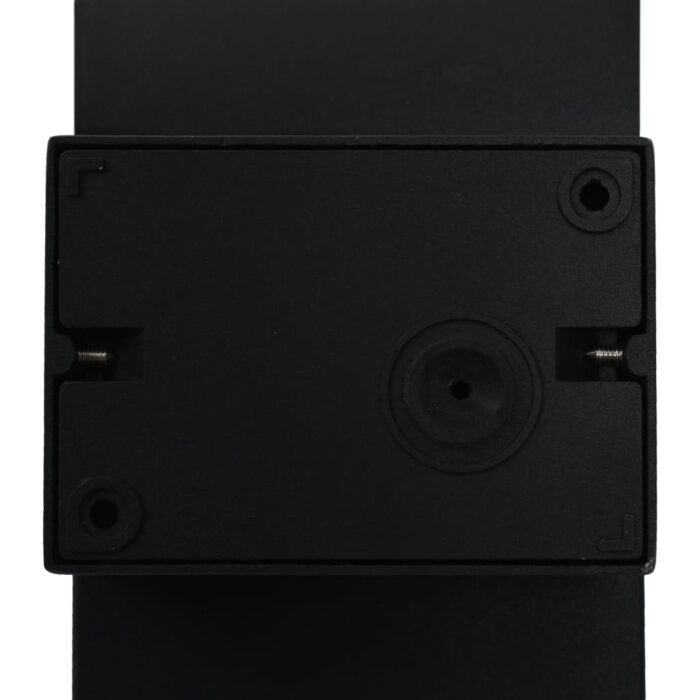 Applique murale LED d'extérieur 9 W Noir Ovale – Image 4