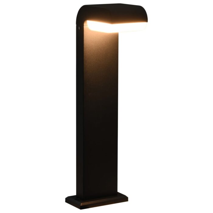 Lampe LED d'extérieur 9 W Noir Ovale – Image 1
