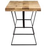 Banc 110 cm Bois de manguier massif – Image 3