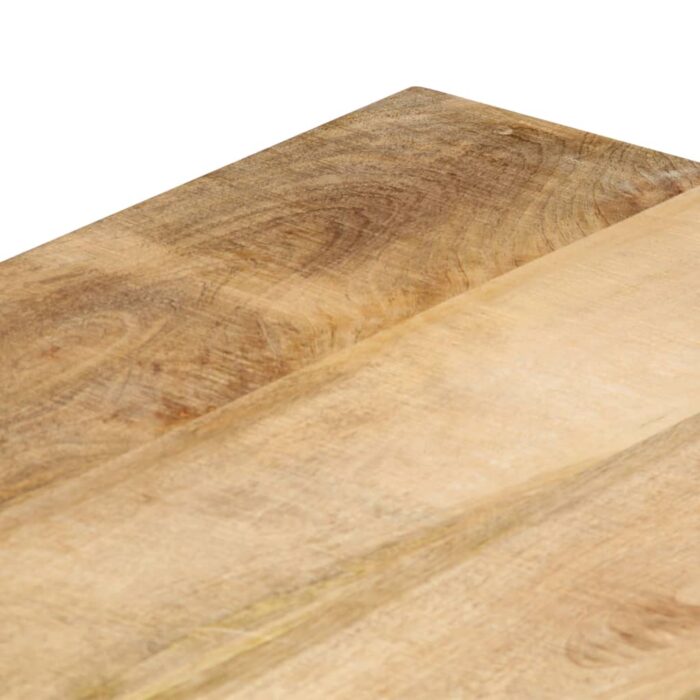 Banc 110 cm Bois de manguier massif – Image 6