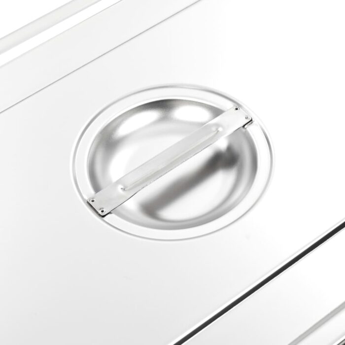 Couvercles de plateau 2 pcs GN 1/1 Acier inoxydable – Image 4