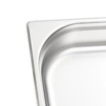 Récipients Gastronorm 4 pcs GN 1/2 65 mm Acier inoxydable – Image 6