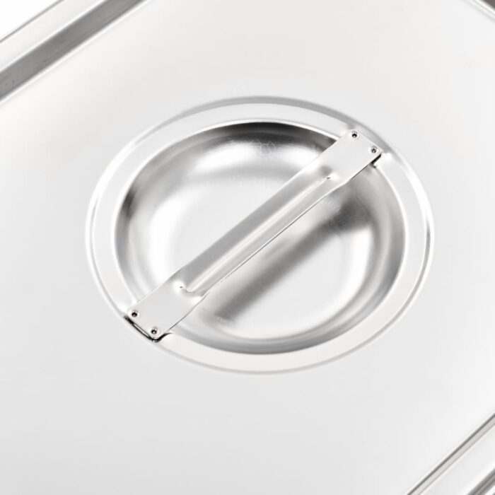 Couvercles de plateau 2 pcs GN 1/2 Acier inoxydable – Image 4