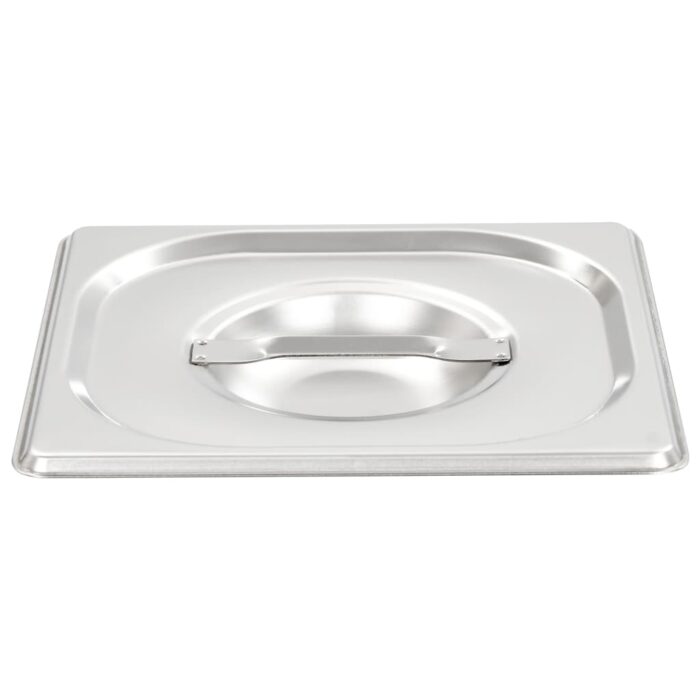 Couvercles de plateau 8 pcs GN 1/6 Acier inoxydable – Image 2