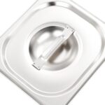 Couvercles de plateau 8 pcs GN 1/6 Acier inoxydable – Image 4