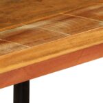 Table basse 100x60x35 cm Bois de récupération solide – Image 5