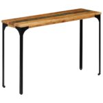 Table console 120 x 35 x 76 cm Bois de récupération massif – Image 10