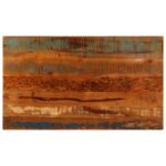 Table basse et étagère 100x60x35 cm Bois de récupération solide – Image 4