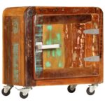 Table de chevet 50 x 30 x 50 cm Bois de récupération massif – Image 10