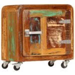 Table de chevet 50 x 30 x 50 cm Bois de récupération massif – Image 12