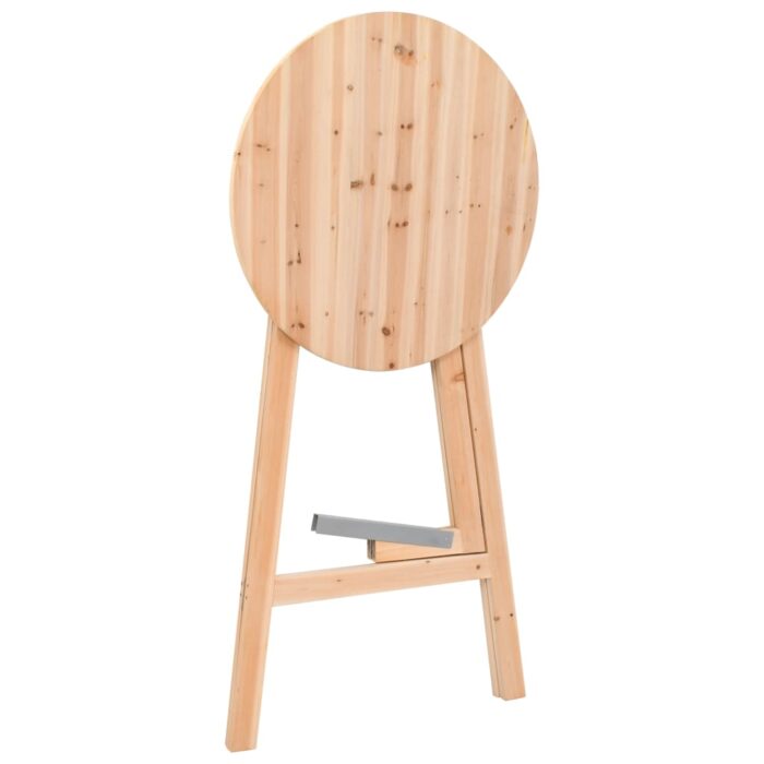 Table de bar pliable 78 cm Bois de sapin – Image 2