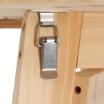Table de bar pliable 78 cm Bois de sapin – Image 4