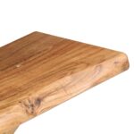 Étagères murales 2 pcs 90x20x18 cm Bois d'acacia massif – Image 2