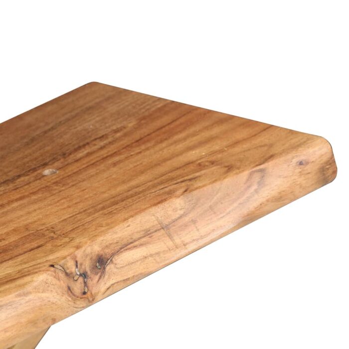 Étagères murales 2 pcs 90x20x18 cm Bois d'acacia massif – Image 2