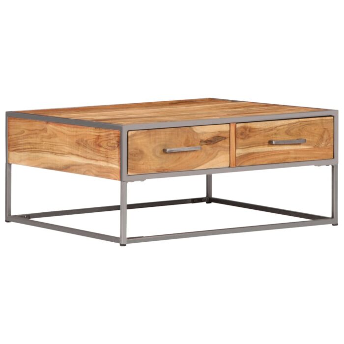 VXL8718475743019_a_en_hd_1.jpg Table basse 75x75x35 cm Bois solide d'acacia – Image 1