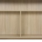 Table de bar avec 2 dessus de table Chêne 130x40x120 cm – Image 9