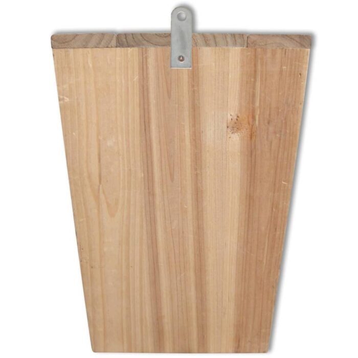 Maison pou chauve-souris 4 pcs 22 x 12 x 34 cm Bois – Image 4