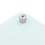 Dosseret de cuisine Blanc 70x60 cm Verre trempé – Image 4