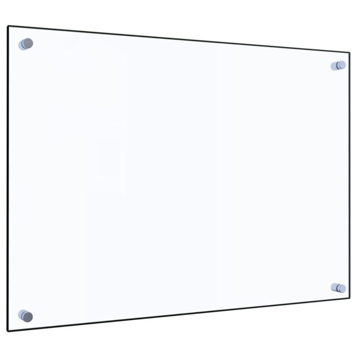 Dosseret de cuisine Transparent 70x50 cm Verre trempé – Image 1