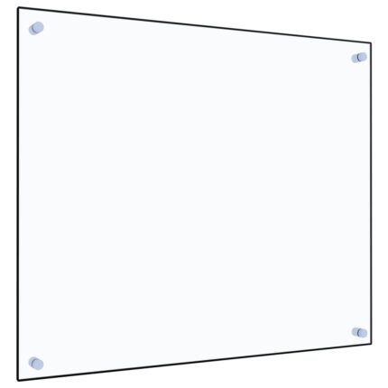 Dosseret de cuisine Transparent 70x60 cm Verre trempé