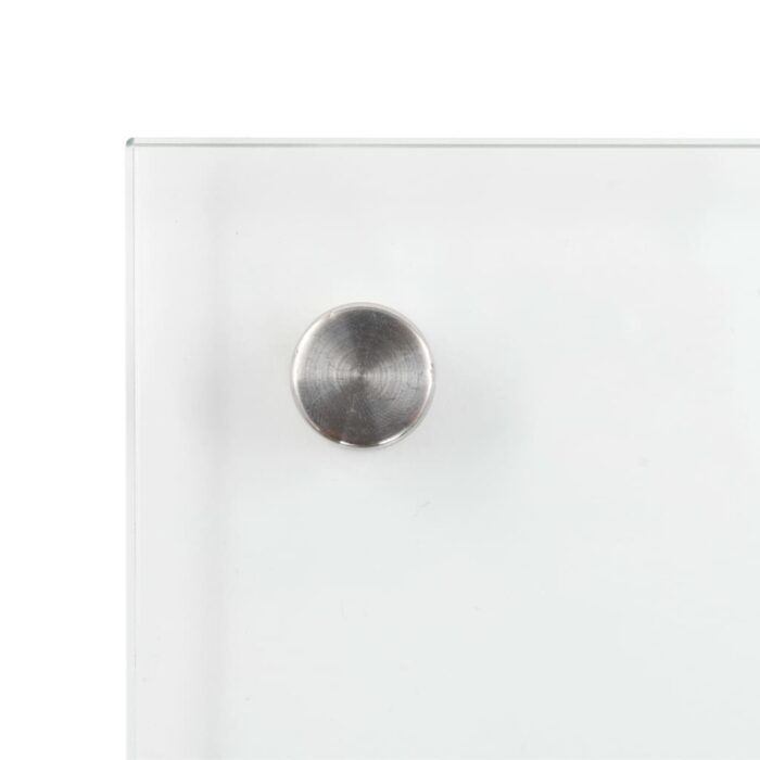 Dosseret de cuisine Transparent 80x60 cm Verre trempé – Image 3