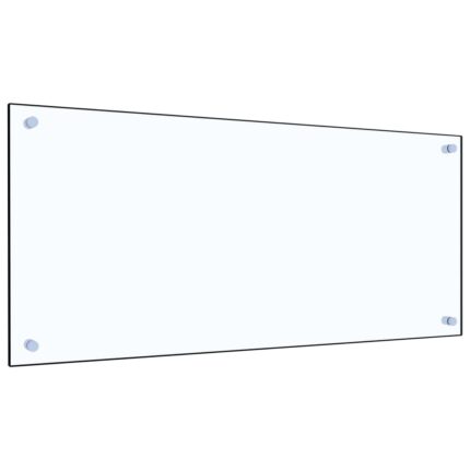 Dosseret de cuisine Transparent 90 x 40 cm Verre trempé