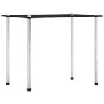 Tables gigognes 3 pcs Noir Verre trempé – Image 4